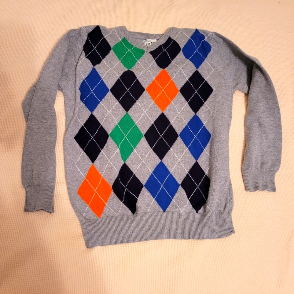Size 10/12 Carters dress sweater for boys